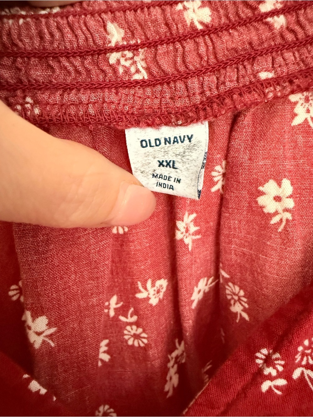 Old Navy Ruffled Short Sleeve V-Neck Blouse, Size XXL (20) - Picture 2 of 3